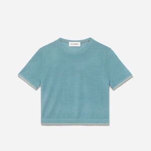 Ply-Knits Cashmere-Silk Tee